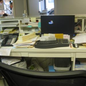 Medical Office reception before
